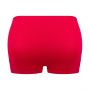 RJ PURE COLOR DAMES SHORT EXTRA HOOG  -  Donker Rood-229