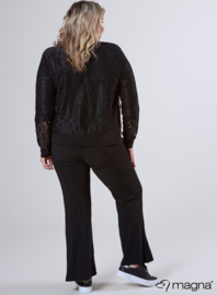 Zip Jacket (K-2501-LC) 001-Zwart