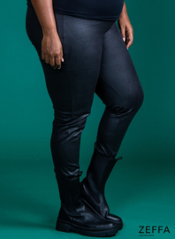 Leather Look Legging (ZF-LE-1008) 001-Black