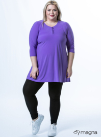 A-Shaped Button (C-2322) 021-Purple