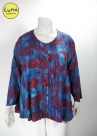 Blouse Costa (15-1508 - bordturqtd)