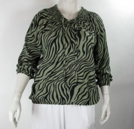 Blouse Delta (07-1975-Groenzebra)