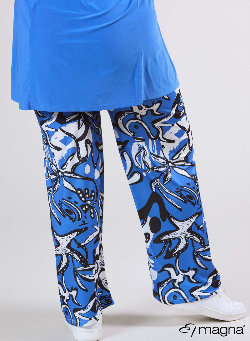 Broek Basic (D-03-PR) U24071-Groovy Sky Blue