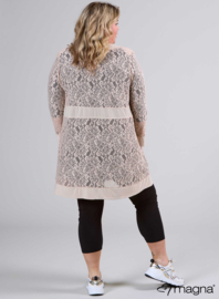 Open Lace Cardigan (N-2501) 014-Sand