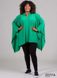 Oversized Tuniek/Ponncho (ZF-PO-1002)  058-Brazil Green
