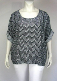 Shirt Gila (02-3475-bwzigzag)