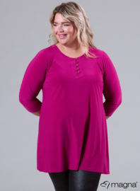 A-Shaped Button (C-2322) 056-Dr.Fuchsia