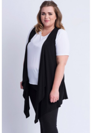 Bolero zonder mouw (A-94) 001-Zwart