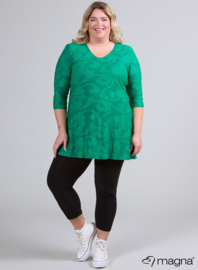 Lange basic shirt (B-6004-MSHS) U01058-Wave Green