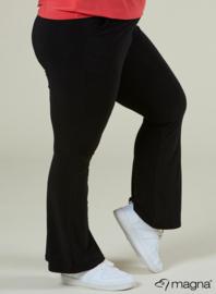 Relaxed Pocket Flared Pants (D-2403) 001-Zwart