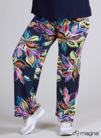 Broek Basic (D-03-PR) V72008-Colorful Flower Lime