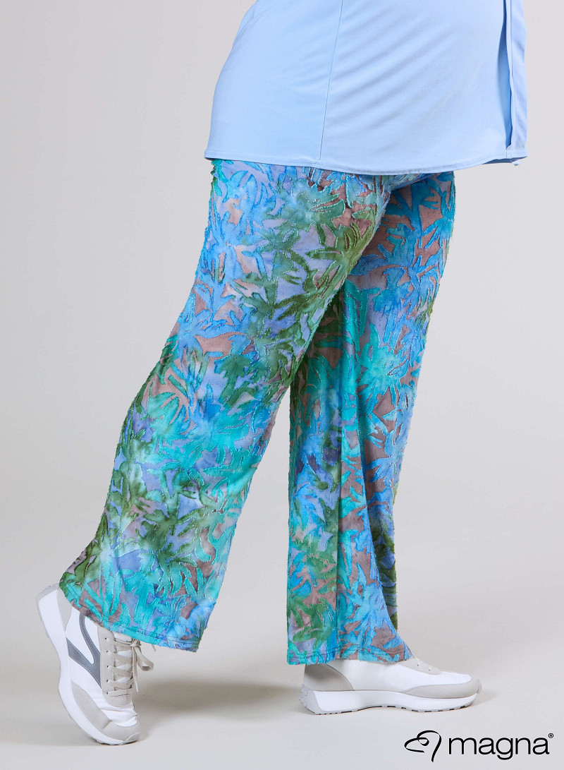 Broek Basic (D-03-MSH) T85051-Bush Aqua