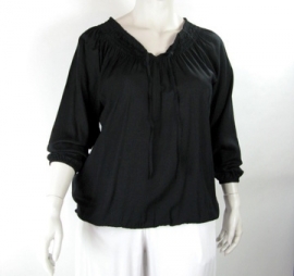 Blouse Delta (09-1977-zwart)