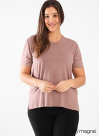 Shirt korte mouw (B-04) 061-Taupe