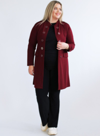 Blazer knopen (N-8005) 032-Bordeaux