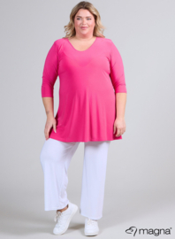Lange basic shirt (B-6004) 006-Fuchsia