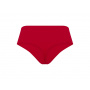 RJ PURE COLOR DAMES STRING EXTRA HOOG - Donker Rood-229