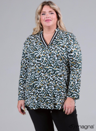 Shirt V-Tape Lange Mouw (B-2315-VIS) U95031 Small Faded Animal Green