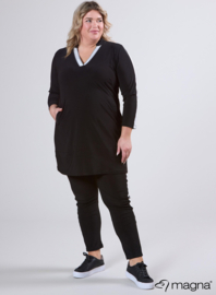 Tape & Line Tunic (C-2325) TP002-White Tape