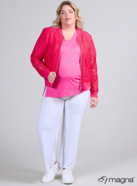 Zip Jacket (K-2501-LC) 006-Fuchsia
