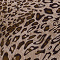 Poncho WINGS chiffon print (M-0004-CHP) V03061-Small Leo Taupe