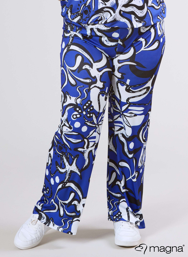 Broek Basic (D-03-PR) U24060-Groovy Blue