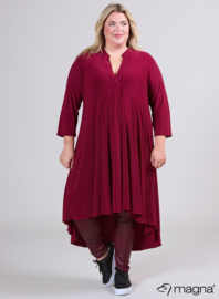 High Low A-Line Dress (C-2213) 032-Wine Red