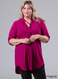 Tuniek Flowy String (C-2121) 056-Dr.Fuchsia