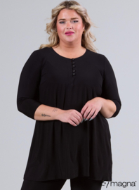 A-Shaped Button (C-2322) 001-Zwart