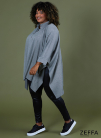 Oversized Tuniek/Ponncho (ZF-PO-1002-HVPK)  W06001-Small PdP