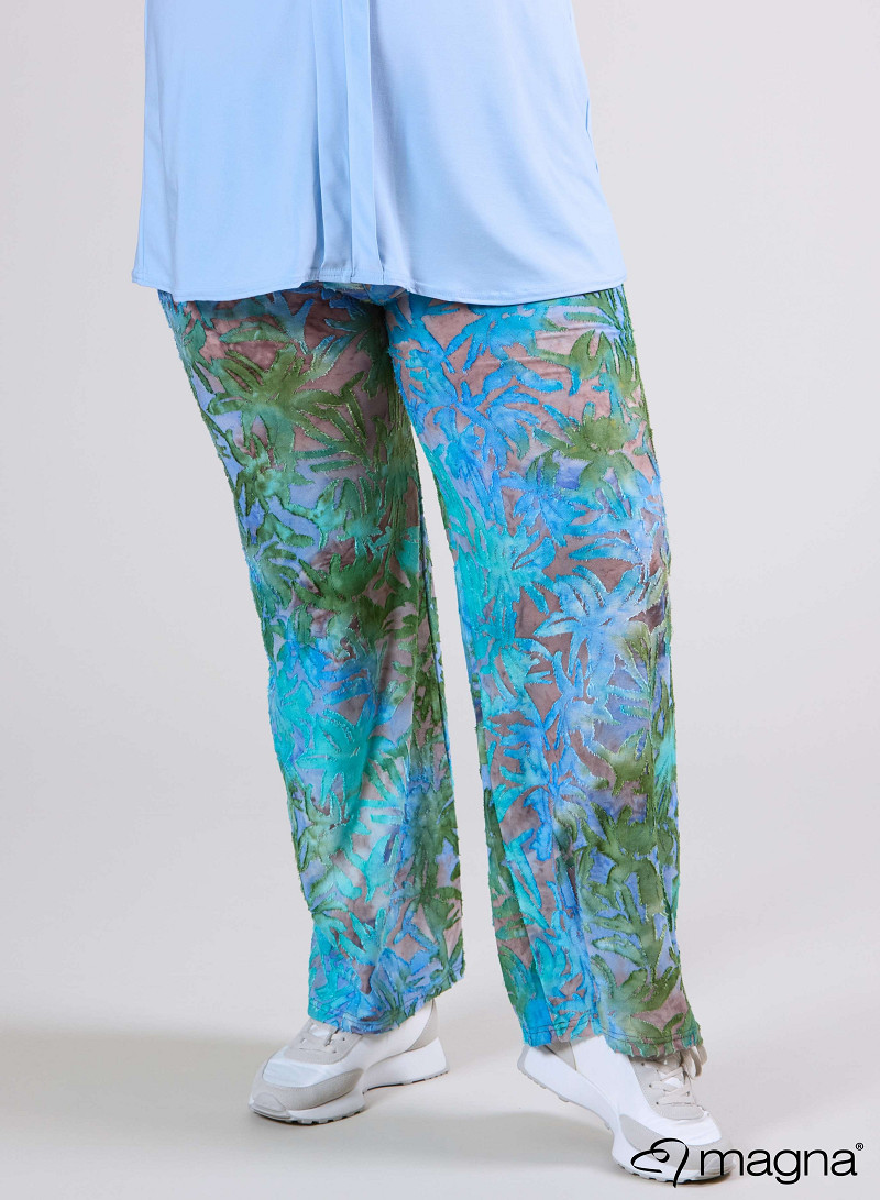 Broek Basic (D-03-MSH) T85051-Bush Aqua