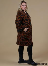 Lace Detailed Tunic (C-2326-VP) V79028-Zebra Rust