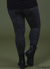 Broek Lang (D-7002-POLYVISPR) 004201-Small Pencil Polka Zwart