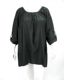 Blouse Evita (01-2387 / zwart)