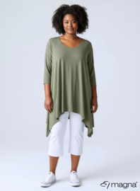 Tuniek Punten 3Q-mouw(C-0001) - 022-Light Khaki