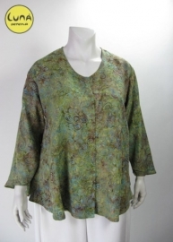 Blouse Costa (08-1501 - greenround)