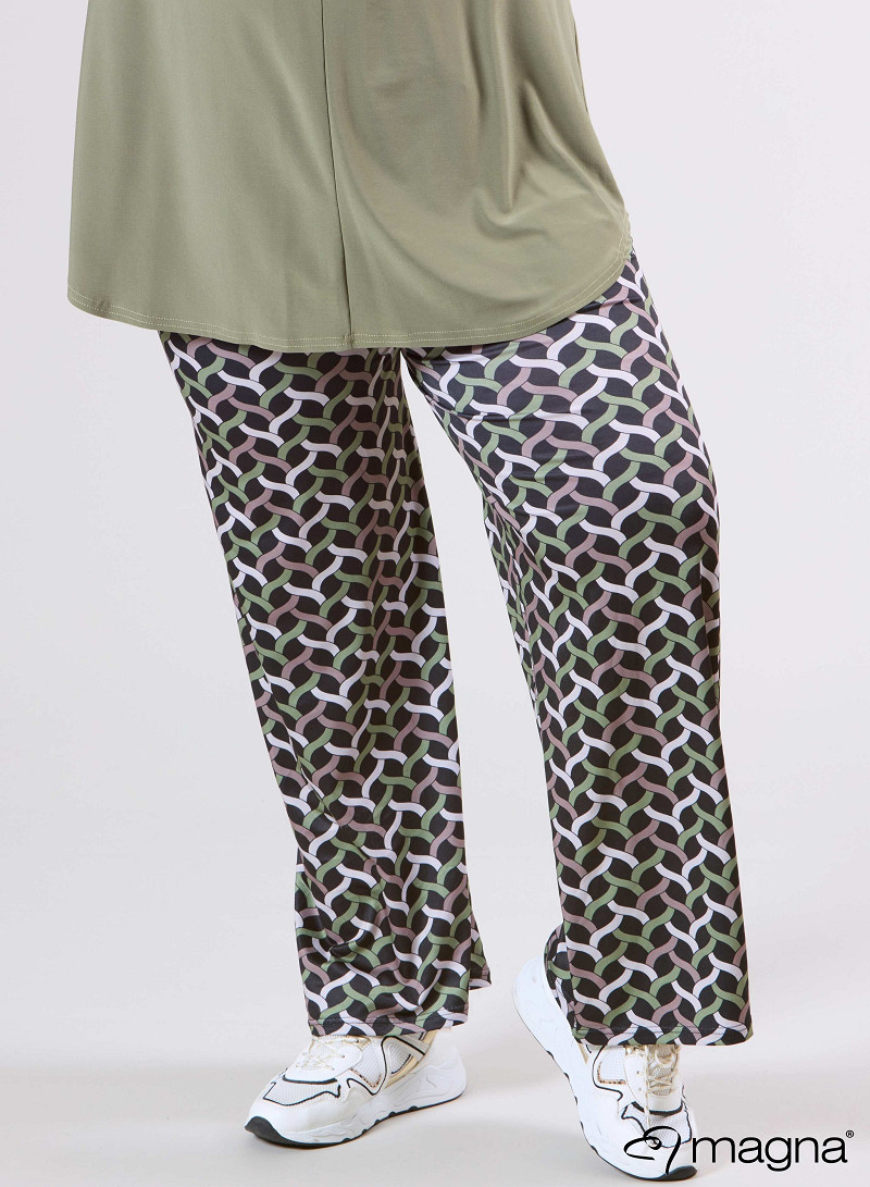 Broek Basic (D-03-PR) T72080-Woven Khaki-Sand