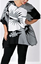 Flora (01-2944) black-white-Grey)