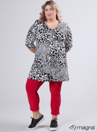 Lange basic shirt (B-6004-VP-MB) 00001B-Leopard Spots BW