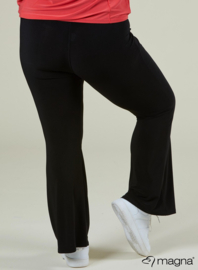 Relaxed Pocket Flared Pants (D-2403) 001-Zwart