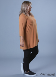 Lange basic shirt (B-6004) 082-Oker Goud