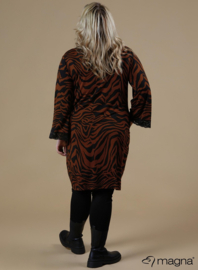 Lace Detailed Tunic (C-2326-VP) V79028-Zebra Rust