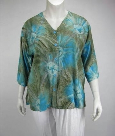 Blouse Denver (15-2409 - turqgoldsin)