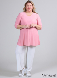 Lange basic shirt (B-6004) 075-Dust Pink