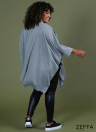 Oversized Tuniek/Ponncho (ZF-PO-1002-HVPK)  W06001-Small PdP