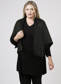 Poncho Wool Feel (M-9013) 031-Khaki