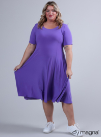 Long A-Line Dress (C-2203) 021-Purple