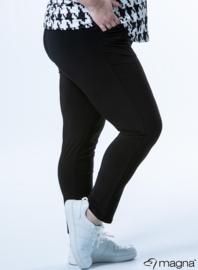 Relaxed Travel Pants (D-2102) 001-Zwart*