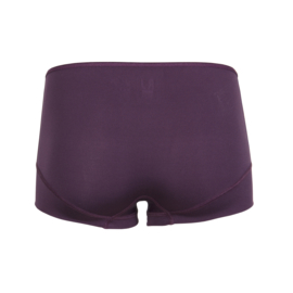 RJ PURE COLOR DAMES SHORT - Aubergine-253