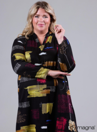 Warm Viscose Comfort Tunic (C-2422) U90001-Block Art Black